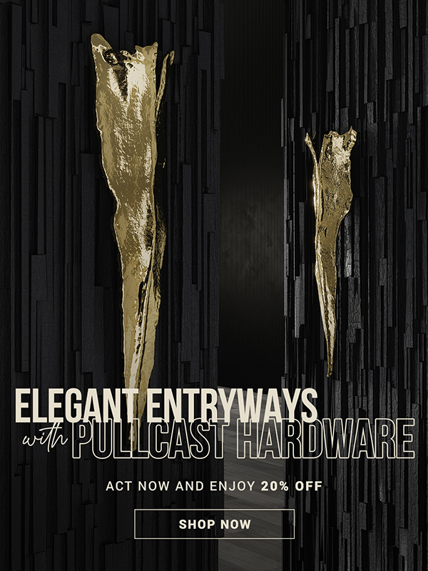 Elegant Enryways - Discover PullCast's new free ebook with inspiration on door pulls and entryways