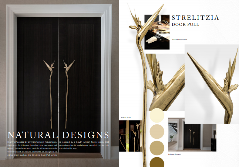 The Flower Inspiration Behind the Dazzling Strelitzia Door Pull 7 (1)