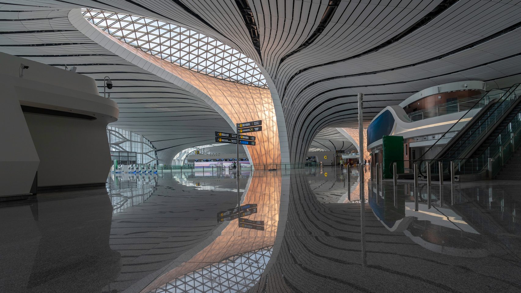 Zaha Hadid Architects' Beijing Airport Project Unveiled