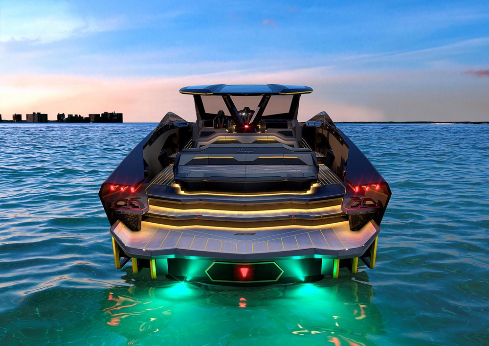 Luxury Yachts Revel in the Beauty of the Tecnomar for Lamborghini 63 3