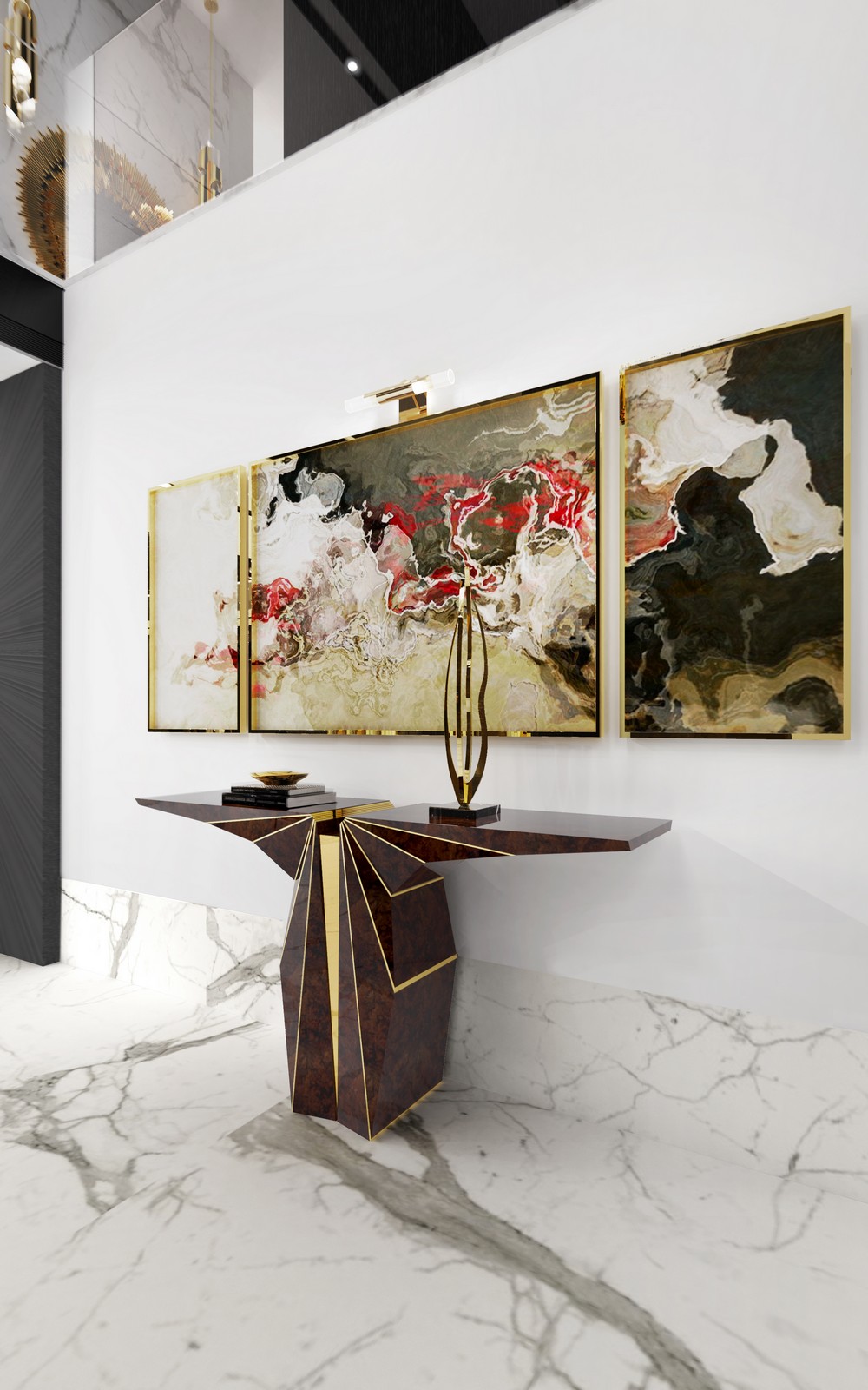 25 Luxury Sideboards Consoles to Consider for a Bold Design Concept 24