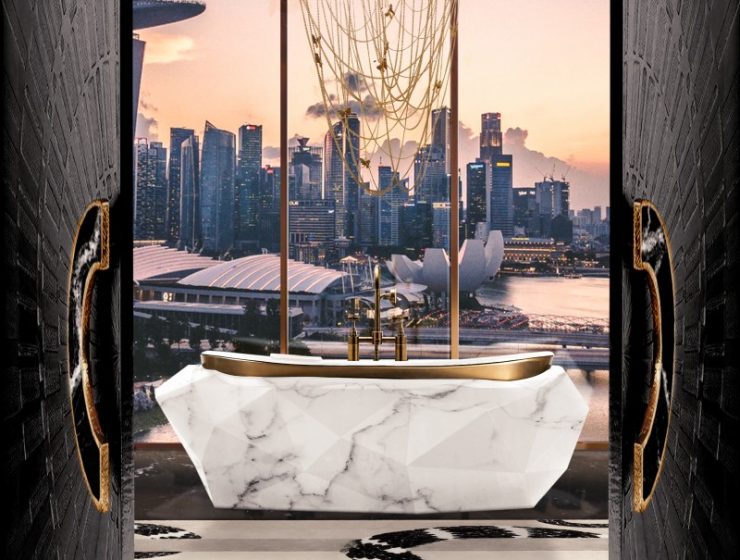 Diamond Bathtub by Maison Valentina