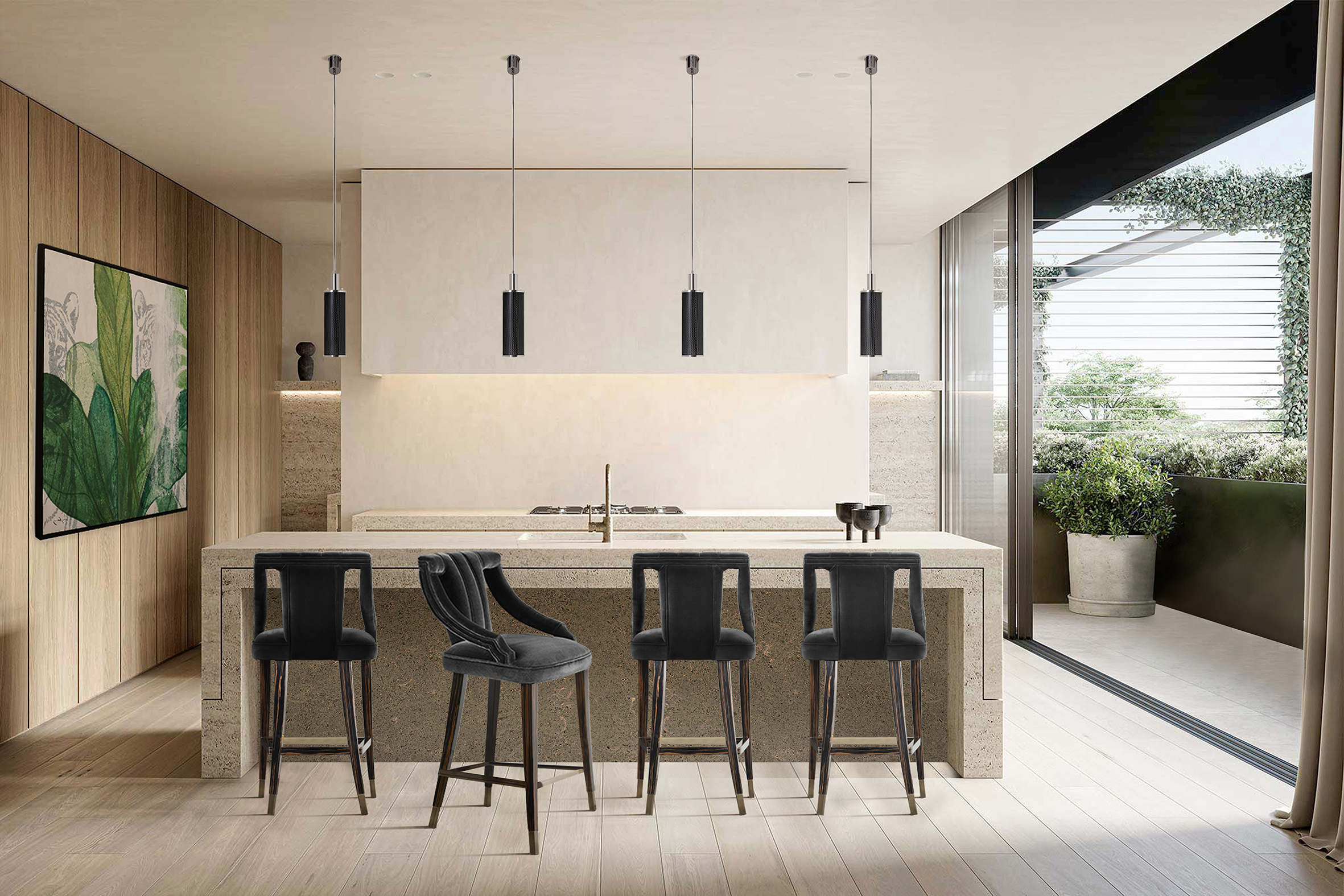 Gorgeous Kitchen Designs with marcus pendant lamp