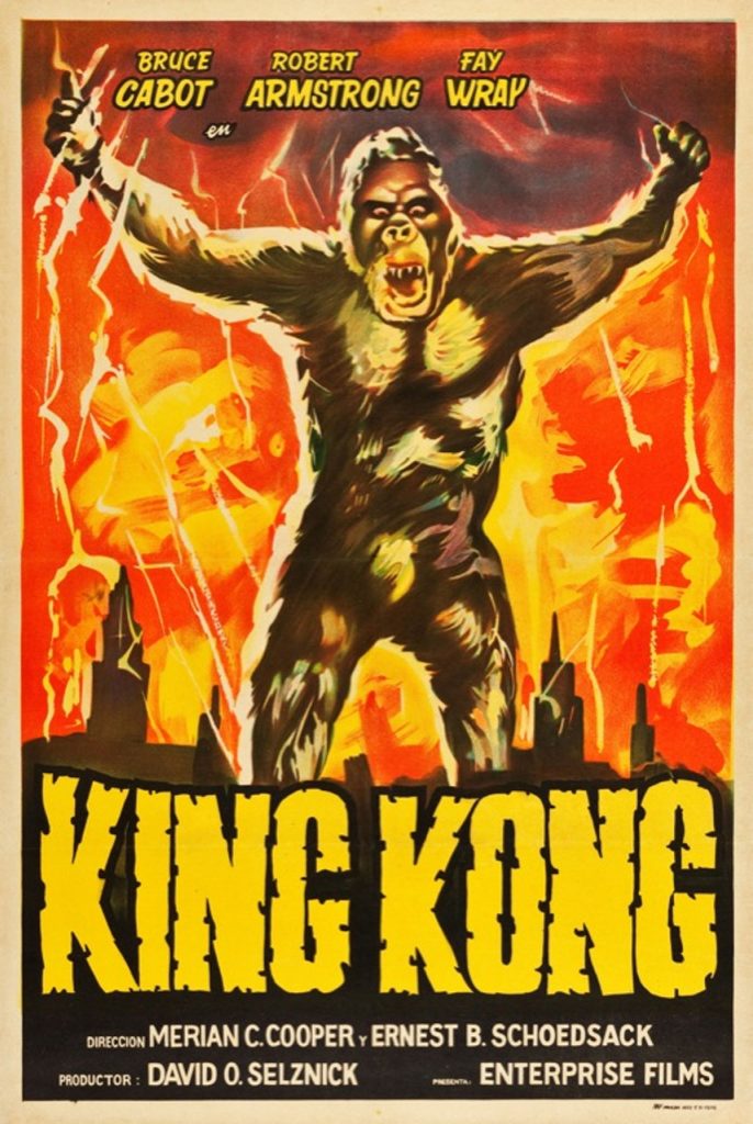 5 HORROR CLASSICS TO WATCH THIS HALLOWEEN - MOVIE NIGHT WITH THE PULLCAST TEAM - king kong featuring the gorilla hand drawer